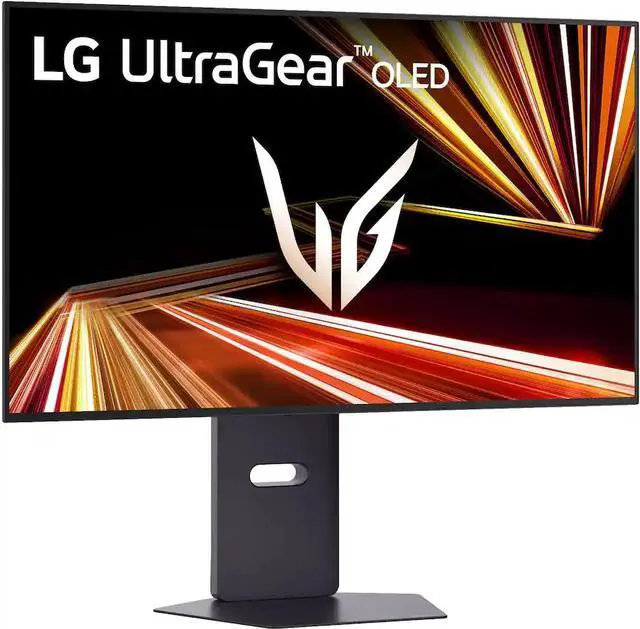 Alt view image 2 of 12 - LG 32GX850A-B 32" UltraGear 4K UHD (3840 x 2160) Glossy OLED Gaming Monitor, Dual-Mode 165Hz/330Hz, 0.03ms, G-SYNC, FreeSync Premium Pro, TrueBlack 400, HDMI, DP, Tilt/Height/Swivel/Pivot Stand, Black