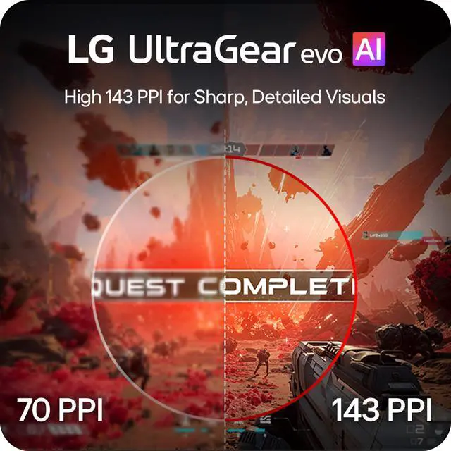 Alt view image 18 of 19 - LG UltraGear 39 inch Dual Mode WUHD 5K2K 165Hz Full HD 330Hz FreeSync Premium Pro & G-Sync Compatible HDR500 USB-C Built-in Speakers Curved OLED Gaming Computer Monitor with Height Adjustable, Swivel & Tilt Stand 39GX950B-B