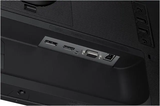Alt view image 14 of 15 - Samsung LS24A400VENXZA 24" 1920 x 1080 Full HD IPS 75Hz FreeSync D-Sub DisplayPort HDMI USB 3.0 Built-In Speakers/Webcam Tilt Swivel Pivot Height Adjust VESA Monitor