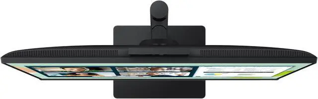 Alt view image 9 of 15 - Samsung LS24A400VENXZA 24" 1920 x 1080 Full HD IPS 75Hz FreeSync D-Sub DisplayPort HDMI USB 3.0 Built-In Speakers/Webcam Tilt Swivel Pivot Height Adjust VESA Monitor