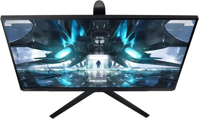 Alt view image 6 of 14 - Samsung Odyssey G7 LS28AG700NNXZA 28" 3840 x 2160 (4K) 144Hz IPS DisplayHDR 400 1ms (GTG) FreeSync Premium Pro G-Sync Compatible DisplayPort HDMI 2.1 USB Swivel Pivot Height Adjust Tilt VESA Gaming Monitor