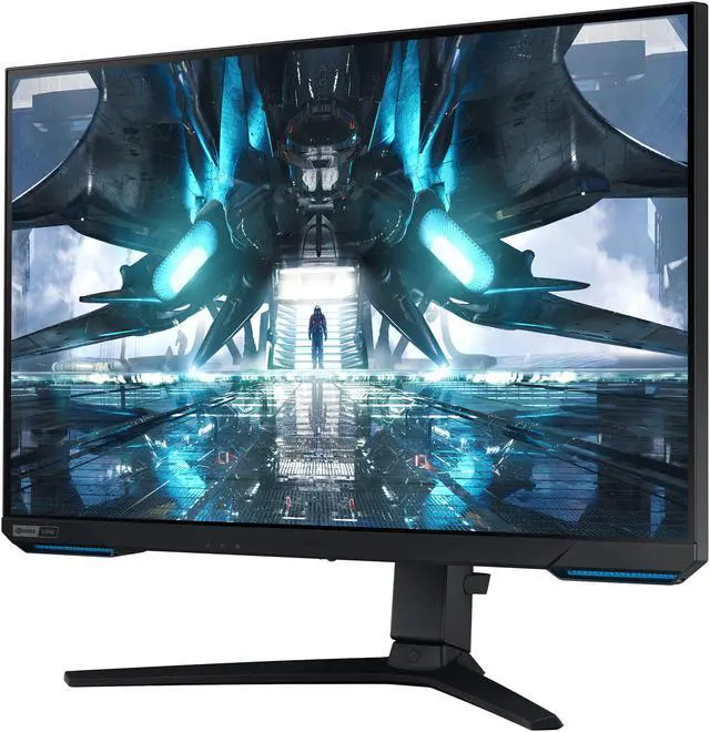 Alt view image 3 of 14 - Samsung Odyssey G7 LS28AG700NNXZA 28" 3840 x 2160 (4K) 144Hz IPS DisplayHDR 400 1ms (GTG) FreeSync Premium Pro G-Sync Compatible DisplayPort HDMI 2.1 USB Swivel Pivot Height Adjust Tilt VESA Gaming Monitor