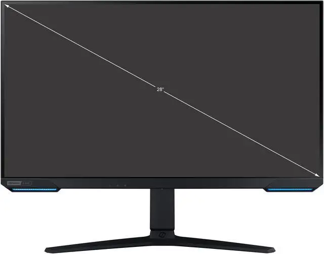 Alt view image 2 of 14 - Samsung Odyssey G7 LS28AG700NNXZA 28" 3840 x 2160 (4K) 144Hz IPS DisplayHDR 400 1ms (GTG) FreeSync Premium Pro G-Sync Compatible DisplayPort HDMI 2.1 USB Swivel Pivot Height Adjust Tilt VESA Gaming Monitor