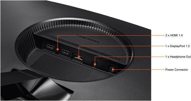 Alt view image 14 of 15 - SAMSUNG CRG5 Series LC24RG50FZNXZA 24" Full HD 1920 x 1080 144 Hz HDMI, DisplayPort FreeSync (AMD Adaptive Sync) Curved Gaming Monitor