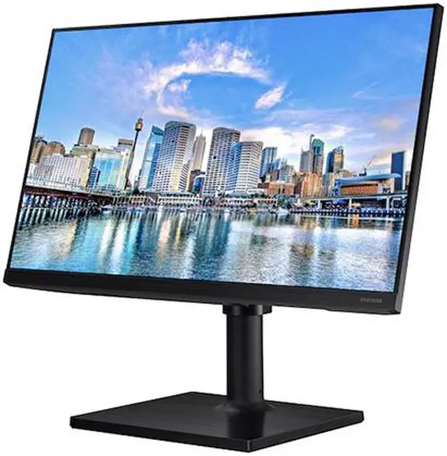 Alt view image 3 of 14 - SAMSUNG 22" Max 75 Hz IPS FHD IPS Monitor 5 ms HDMI, DisplayPort, USB, Audio Flat Panel LF22T454FQNXGO