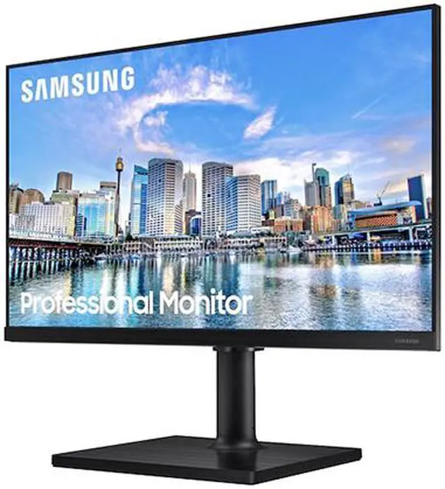 Alt view image 6 of 14 - SAMSUNG 22" Max 75 Hz IPS FHD IPS Monitor 5 ms HDMI, DisplayPort, USB, Audio Flat Panel LF22T454FQNXGO