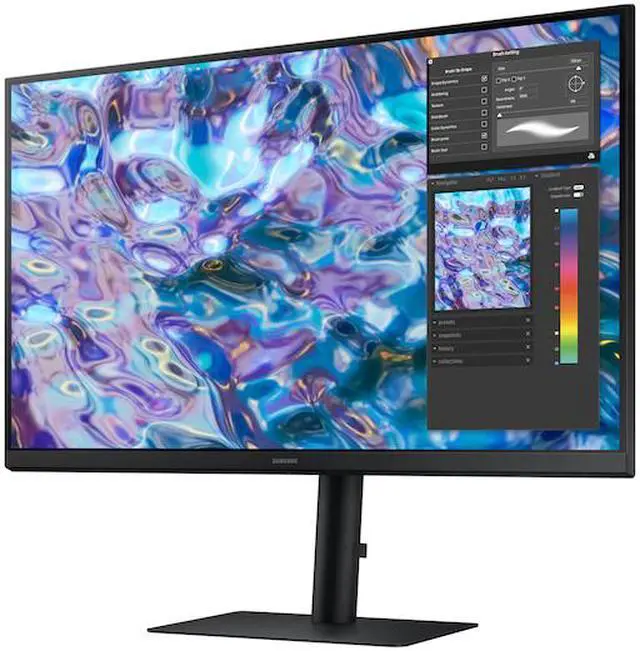 Alt view image 5 of 14 - SAMSUNG ViewFinity LS27B610EQNXZA ViewFinity S6 27" QHD 2560 x 1440 (2K) Max 75 Hz HDMI, DisplayPort, Audio FreeSync (AMD Adaptive Sync) IPS Monitor