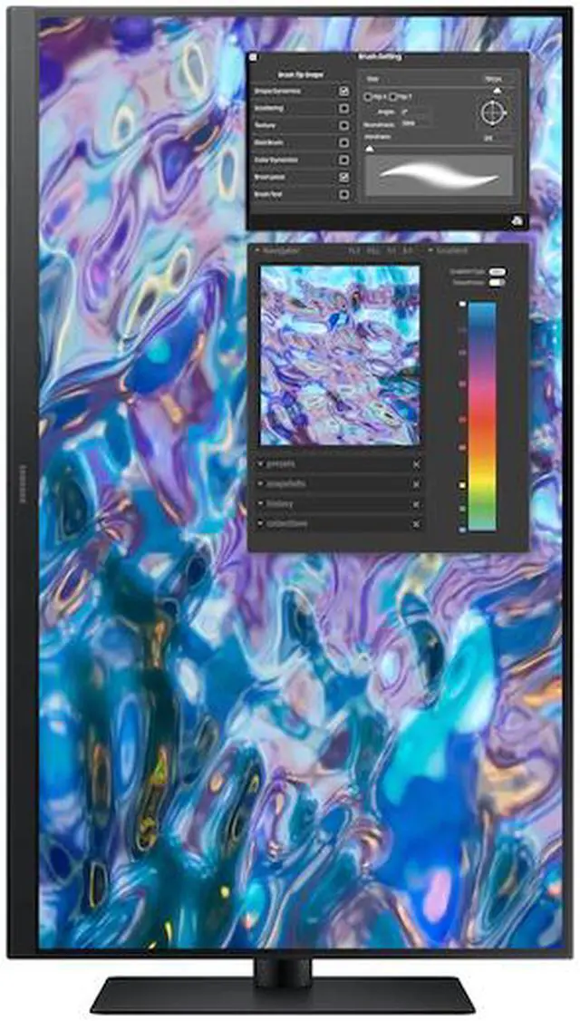 Alt view image 9 of 14 - SAMSUNG ViewFinity LS27B610EQNXZA ViewFinity S6 27" QHD 2560 x 1440 (2K) Max 75 Hz HDMI, DisplayPort, Audio FreeSync (AMD Adaptive Sync) IPS Monitor