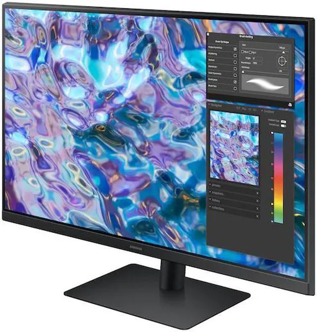 Alt view image 7 of 14 - SAMSUNG ViewFinity LS27B610EQNXZA ViewFinity S6 27" QHD 2560 x 1440 (2K) Max 75 Hz HDMI, DisplayPort, Audio FreeSync (AMD Adaptive Sync) IPS Monitor