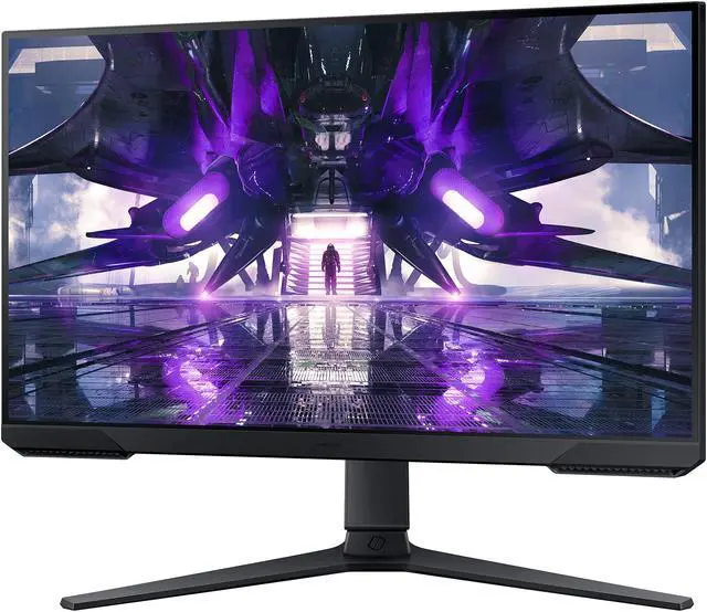 Alt view image 3 of 20 - SAMSUNG 24" 165 Hz (Max) VA FHD Gaming Monitor FreeSync Premium (AMD Adaptive Sync) 72% NTSC HDMI, DisplayPort, Audio Odyssey G32A LS24AG320NNXZA