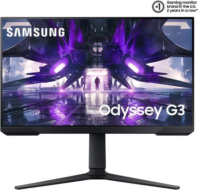 Alt view image 2 of 20 - SAMSUNG Odyssey G3 27" 165 Hz VA Full HD FreeSync Premium (AMD Adaptive Sync) 1920 x 1080 HDMI, DisplayPort, Height Adjustable Pivot Swivel Gaming Monitor LS27AG320NNXZA