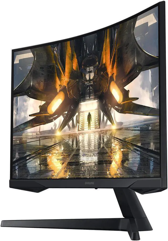 Alt view image 6 of 20 - SAMSUNG 32" 165 Hz (Max) VA WQHD Gaming Monitor FreeSync Premium (AMD Adaptive Sync) HDMI, DisplayPort, Audio Odyssey G55A LS32AG552ENXZA