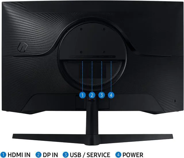 Alt view image 18 of 20 - SAMSUNG 32" 165 Hz (Max) VA WQHD Gaming Monitor FreeSync Premium (AMD Adaptive Sync) HDMI, DisplayPort, Audio Odyssey G55A LS32AG552ENXZA