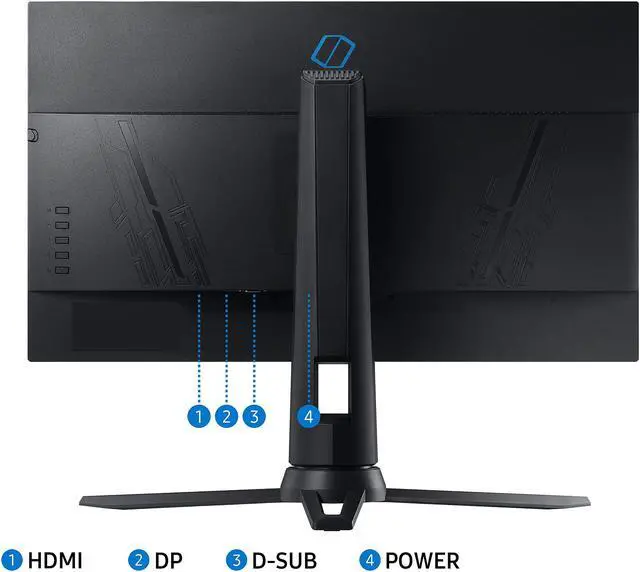 Alt view image 9 of 17 - SAMSUNG 27" 144 Hz VA FHD Gaming Monitor FreeSync Premium (AMD Adaptive Sync) D-Sub, HDMI, DisplayPort Odyssey G35T LF27G35TFBNXZA