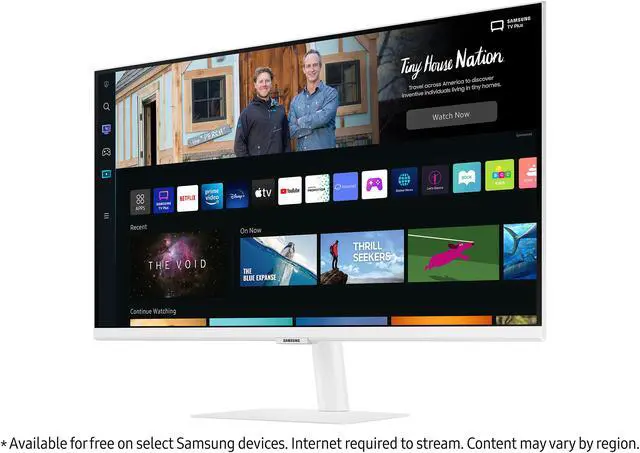 Alt view image 4 of 20 - SAMSUNG 27" 60 Hz VA FHD Smart Monitor with Streaming TV 4 ms (GTG) HDMI, USB Flat Panel M50B LS27BM501ENXZA