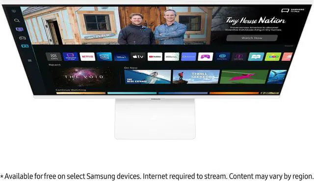 Alt view image 9 of 20 - SAMSUNG 27" 60 Hz VA FHD Smart Monitor with Streaming TV 4 ms (GTG) HDMI, USB Flat Panel M50B LS27BM501ENXZA