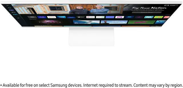 Alt view image 10 of 20 - SAMSUNG 27" 60 Hz VA FHD Smart Monitor with Streaming TV 4 ms (GTG) HDMI, USB Flat Panel M50B LS27BM501ENXZA