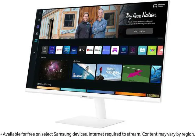 Alt view image 6 of 20 - SAMSUNG 27" 60 Hz VA FHD Smart Monitor with Streaming TV 4 ms (GTG) HDMI, USB Flat Panel M50B LS27BM501ENXZA