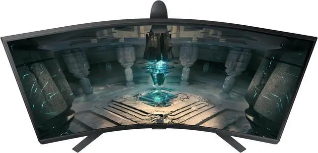 Alt view image 6 of 20 - SAMSUNG Odyssey LS32BG652ENXGO 32" WQHD 2560 x 1440 (2K) 240 Hz FreeSync Premium Pro (AMD Adaptive Sync) Built-in Speakers Curved Gaming Monitor