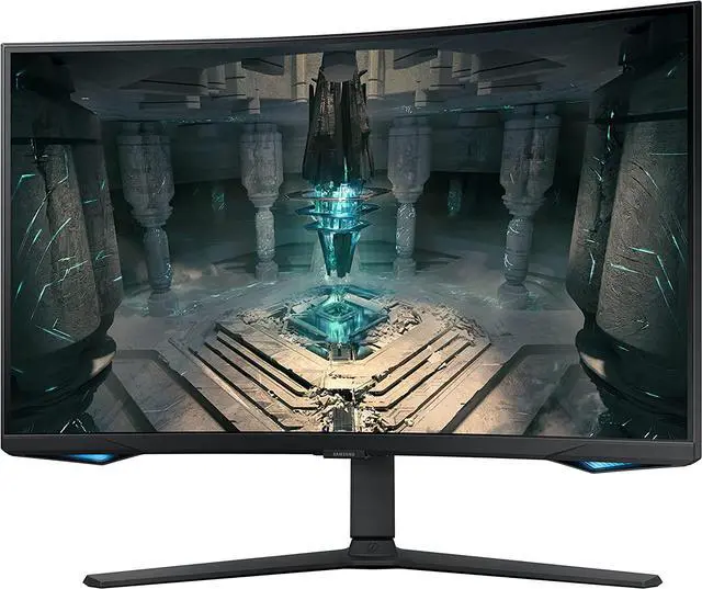 Alt view image 4 of 20 - SAMSUNG Odyssey LS32BG652ENXGO 32" WQHD 2560 x 1440 (2K) 240 Hz FreeSync Premium Pro (AMD Adaptive Sync) Built-in Speakers Curved Gaming Monitor