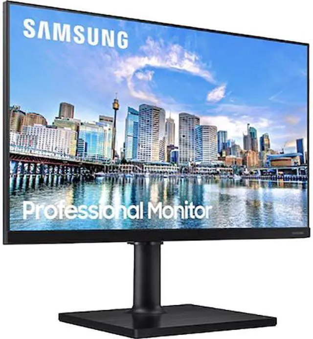Alt view image 2 of 6 - SAMSUNG 24" (23.8" Viewable) 75 Hz IPS FHD Monitor 5 ms T45F LF24T450FZNXGO