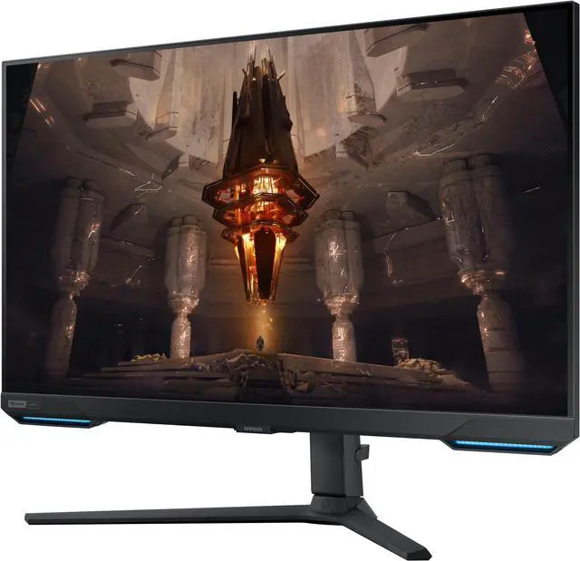 Alt view image 4 of 17 - SAMSUNG Odyssey LS28BG702ENXGO G70B 28" UHD 4K IPS 144 Hz 1ms with G-Sync Gaming Monitor Built-in Speakers Gaming Monitor