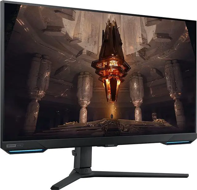 Alt view image 3 of 17 - SAMSUNG Odyssey LS28BG702ENXGO G70B 28" UHD 4K IPS 144 Hz 1ms with G-Sync Gaming Monitor Built-in Speakers Gaming Monitor