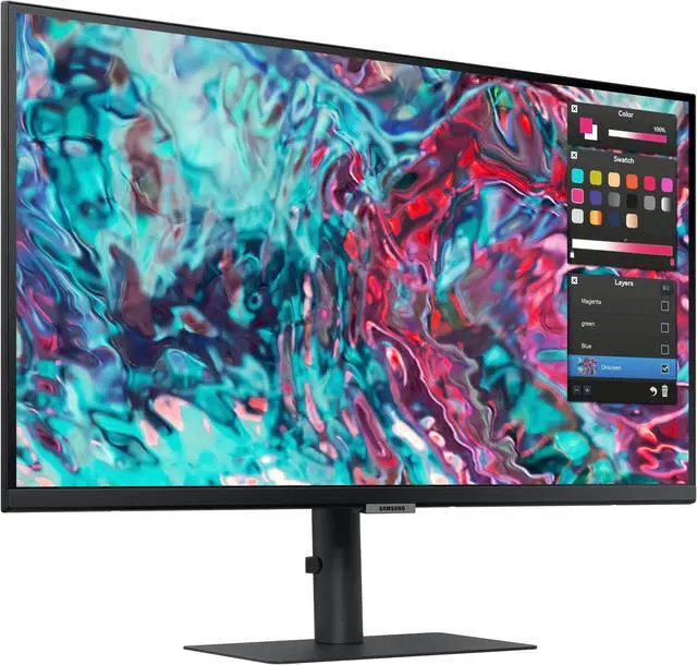 Alt view image 4 of 17 - SAMSUNG Viewfinity S80TB LS27B804TGNXGO 27" 4K UHD IPS 60Hz with Built-in Speakers Monitors