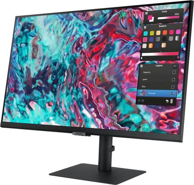 Alt view image 6 of 17 - SAMSUNG Viewfinity S80TB LS27B804TGNXGO 27" 4K UHD IPS 60Hz with Built-in Speakers Monitors