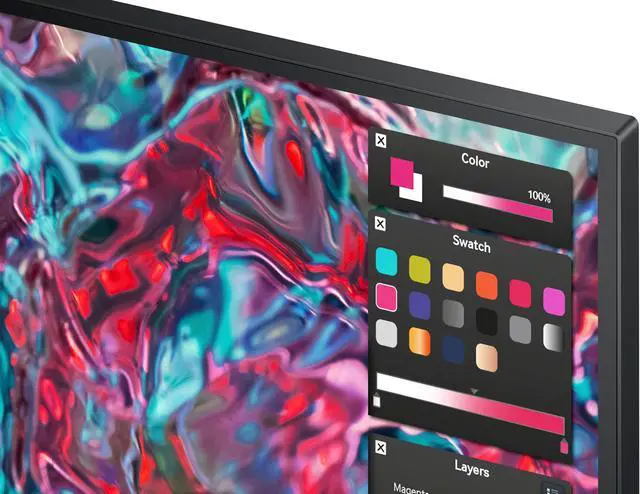 Alt view image 7 of 17 - SAMSUNG Viewfinity S80TB LS27B804TGNXGO 27" 4K UHD IPS 60Hz with Built-in Speakers Monitors