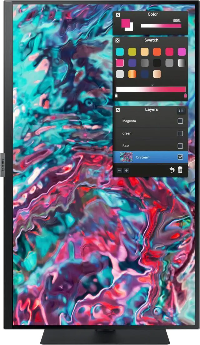 Alt view image 11 of 17 - SAMSUNG Viewfinity S80TB LS27B804TGNXGO 27" 4K UHD IPS 60Hz with Built-in Speakers Monitors
