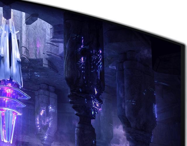 Alt view image 7 of 15 - SAMSUNG 34" Odyssey G85SB Series QD-OLED Ultra WQHD Curved Gaming Monitor, 175Hz, 0.03ms, DisplayHDR True Black 400, AMD FreeSync Premium Pro, Advanced Game Streaming, LS34BG850SNXZA