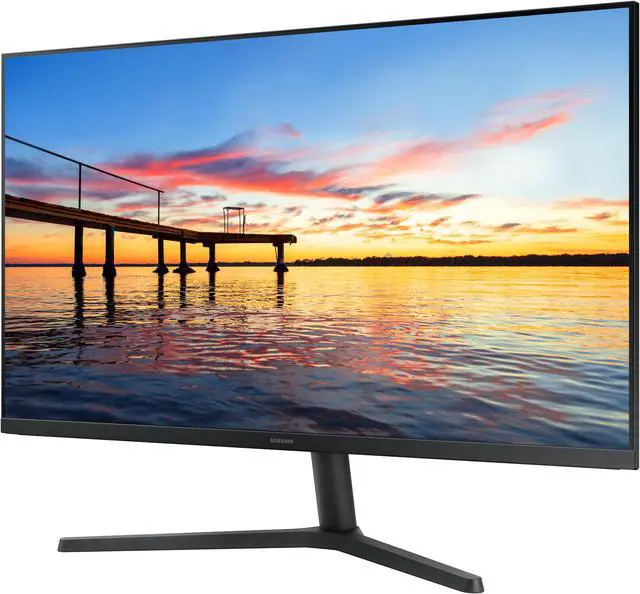 Alt view image 3 of 11 - Samsung 32" FHD 75Hz LED FreeSync Monitor (LS32B300NWNXGO) - Black