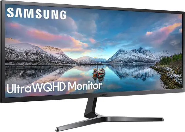 Alt view image 5 of 15 - SAMSUNG LS34J552WQNXZA 34" WQHD 3440 x 1440 (2K) 75 Hz 4ms GTG VA LED FreeSync Monitor
