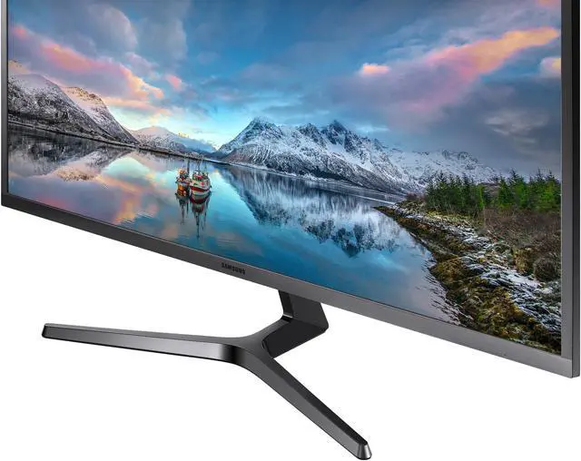 Alt view image 9 of 15 - SAMSUNG LS34J552WQNXZA 34" WQHD 3440 x 1440 (2K) 75 Hz 4ms GTG VA LED FreeSync Monitor