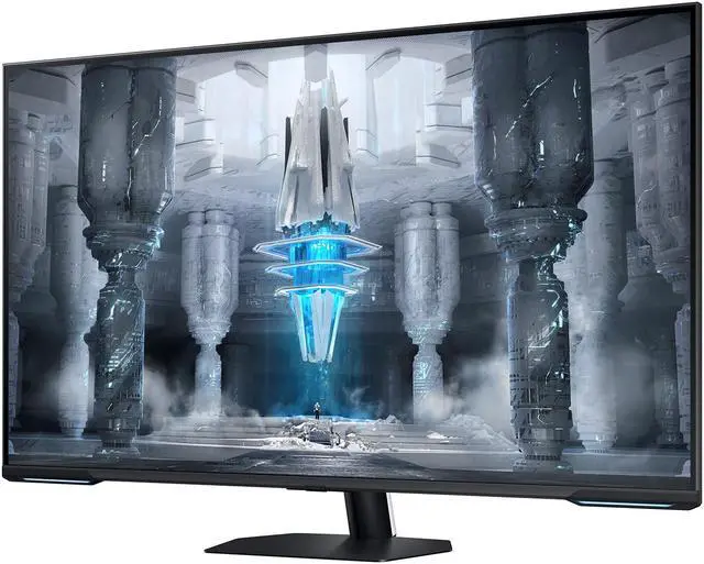 Alt view image 4 of 20 - SAMSUNG LS43CG702NNXZA Odyssey Neo G7 43” 3840 x 2160 (4K) Mini-LED 144Hz 1ms, 400nit brightness, VESA DisplayHDR600 Smart Gaming Monitor