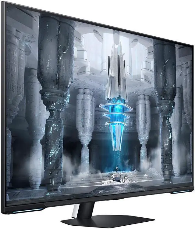 Alt view image 8 of 20 - SAMSUNG LS43CG702NNXZA Odyssey Neo G7 43” 3840 x 2160 (4K) Mini-LED 144Hz 1ms, 400nit brightness, VESA DisplayHDR600 Smart Gaming Monitor