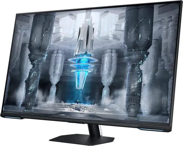 Alt view image 6 of 20 - SAMSUNG LS43CG702NNXZA Odyssey Neo G7 43” 3840 x 2160 (4K) Mini-LED 144Hz 1ms, 400nit brightness, VESA DisplayHDR600 Smart Gaming Monitor