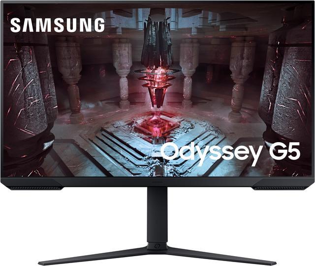 SAMSUNG Odyssey 27 QHD 165 Hz gaming monitor 1ms HDR10 FreeSync Premium  2560 x 1440 (2K) Flat Panel G51C LS27CG512ENXZA 