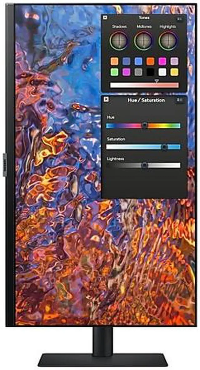 Alt view image 9 of 20 - SAMSUNG 32" 60 Hz IPS Monitor 5 ms NA 98% DCI-P3 Flat Panel ViewFinity S8 LS32B806PXNXGO
