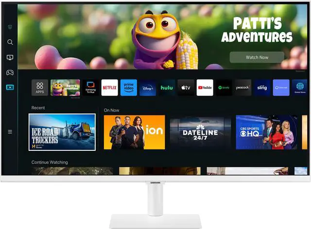 Alt view image 4 of 14 - SAMSUNG M5 32" 60Hz Full HD 1920 x 1080 smart streaming monitor LS32CM501ENXZA