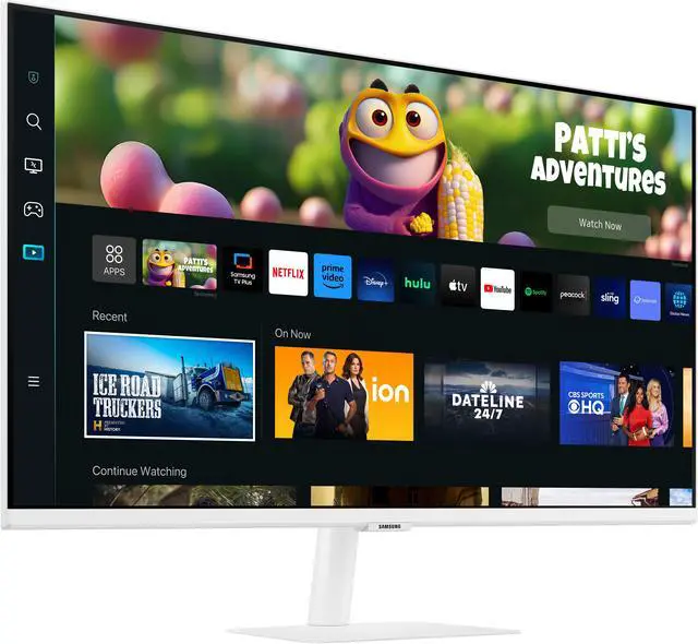 Alt view image 5 of 14 - SAMSUNG M5 32" 60Hz Full HD 1920 x 1080 smart streaming monitor LS32CM501ENXZA