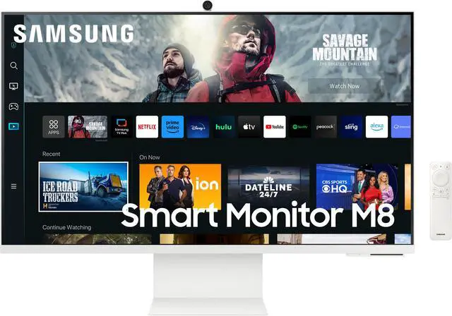 Main image of SAMSUNG 32" 60 Hz VA UHD Monitor 4ms (GTG) NA HDMI, USB-C Flat Panel M80C LS32CM801UNXZA