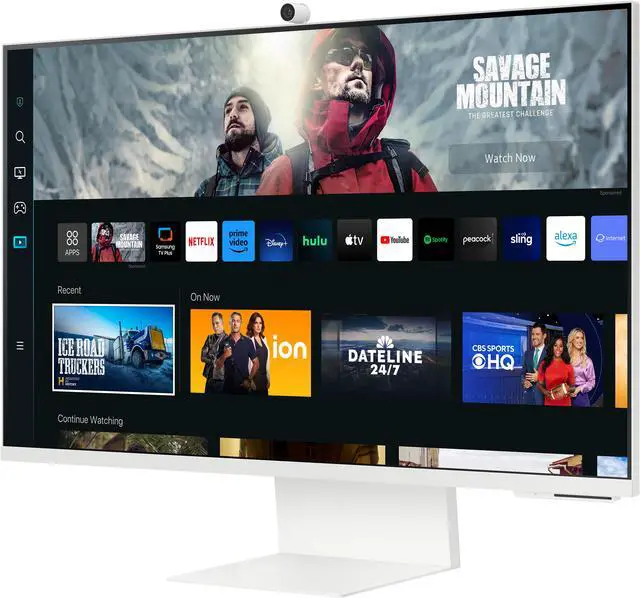 Alt view image 5 of 19 - SAMSUNG 32" 60 Hz VA UHD Monitor 4ms (GTG) NA HDMI, USB-C Flat Panel M80C LS32CM801UNXZA