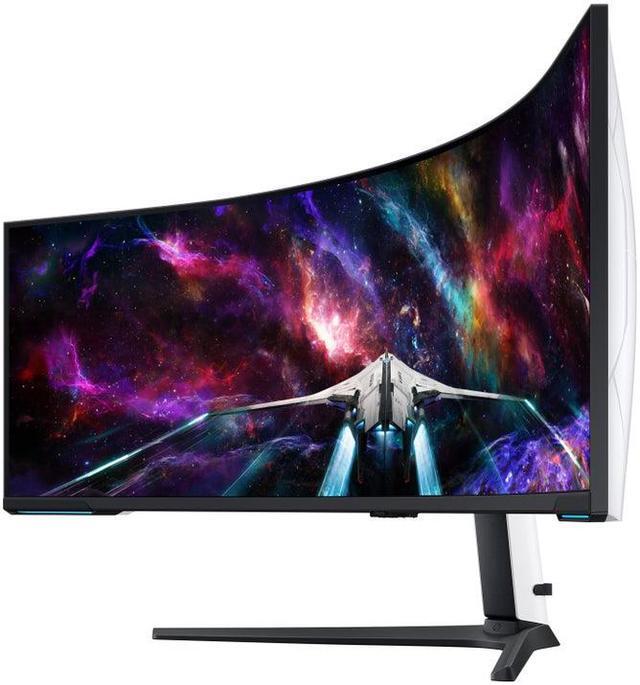 Alt view image 6 of 15 - Samsung 57" Odyssey Neo G9 Dual 4K UHD Quantum Mini-LED 240Hz 1ms(GtG) HDR 1000 Curved Gaming Monitor