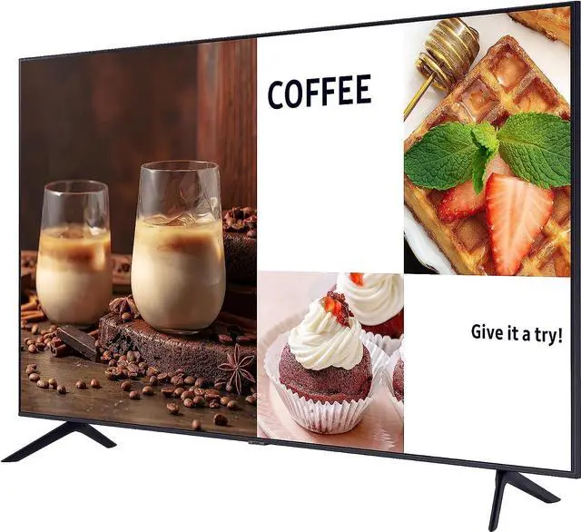 Alt view image 2 of 6 - SAMSUNG 75 Inch BEC-H series 4K PRO TV with Easy Digital Signage Software with HDMI, USB, TV Tuner and Speakers 250 nits (LH75BECHLGFXGO),Black
