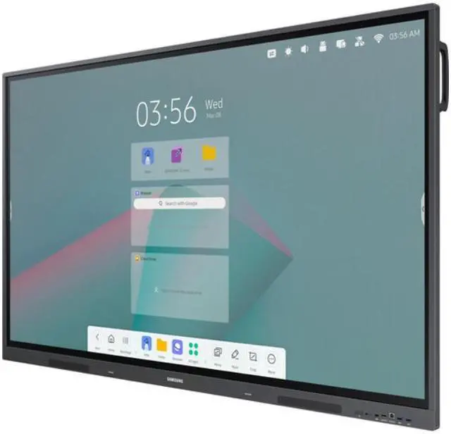 Alt view image 3 of 10 - Samsung WA65C 65" 4K Smart Interactive LED Display for Classrooms