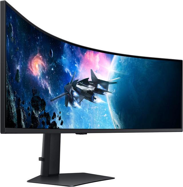Alt view image 8 of 19 - SAMSUNG 49-Inch Odyssey G9 Series DQHD 1000R Curved Gaming Monitor, 1ms(GtG), VESA DisplayHDR 1000, 240Hz, AMD FreeSync Premium Pro, Height Adjustable Stand, LS49CG954ENXZ