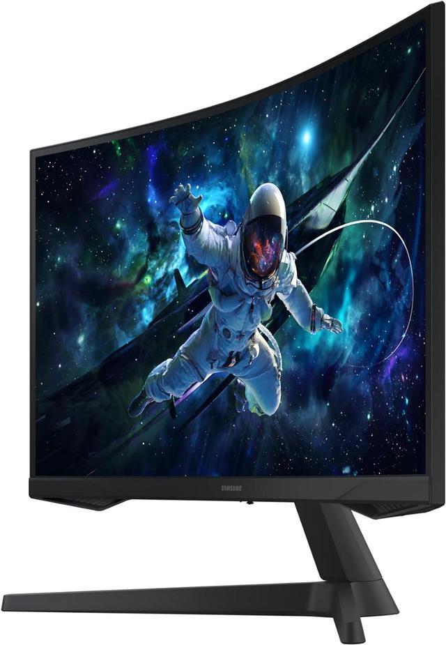 Alt view image 6 of 8 - SAMSUNG 27-Inch Odyssey G55C Series QHD 1000R Curved Gaming Monitor, 1ms(MPRT), HDR10, 165Hz, AMD Radeon FreeSync, Eye Care, LS27CG552ENXZA