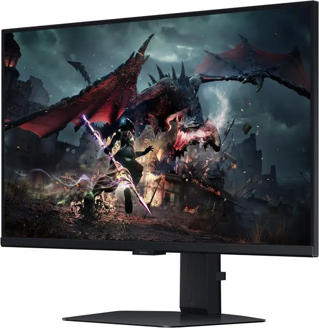 Alt view image 2 of 16 - SAMSUNG 27" 180 Hz Fast IPS QHD Gaming Monitor FreeSync & G-Sync Compatible sRGB 99% Odyssey G50D LS27DG500ENXZA
